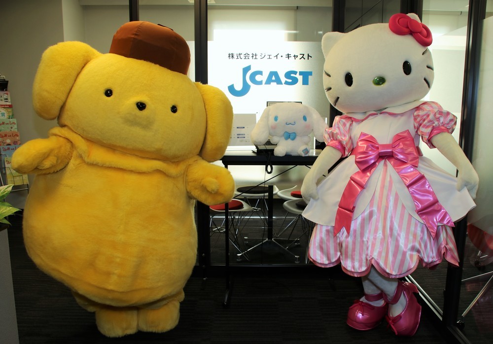 ハローキティとポムポムプリンがキュートにpr 19年サンリオキャラクター大賞 ニコニコニュース