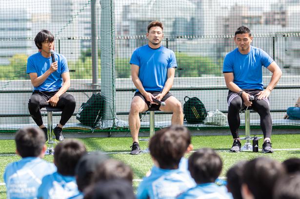 五郎丸 塚原直貴 中村俊輔選手がキッズスポーツイベントで リズムの大切さ をレクチャー その教えとは ニコニコニュース