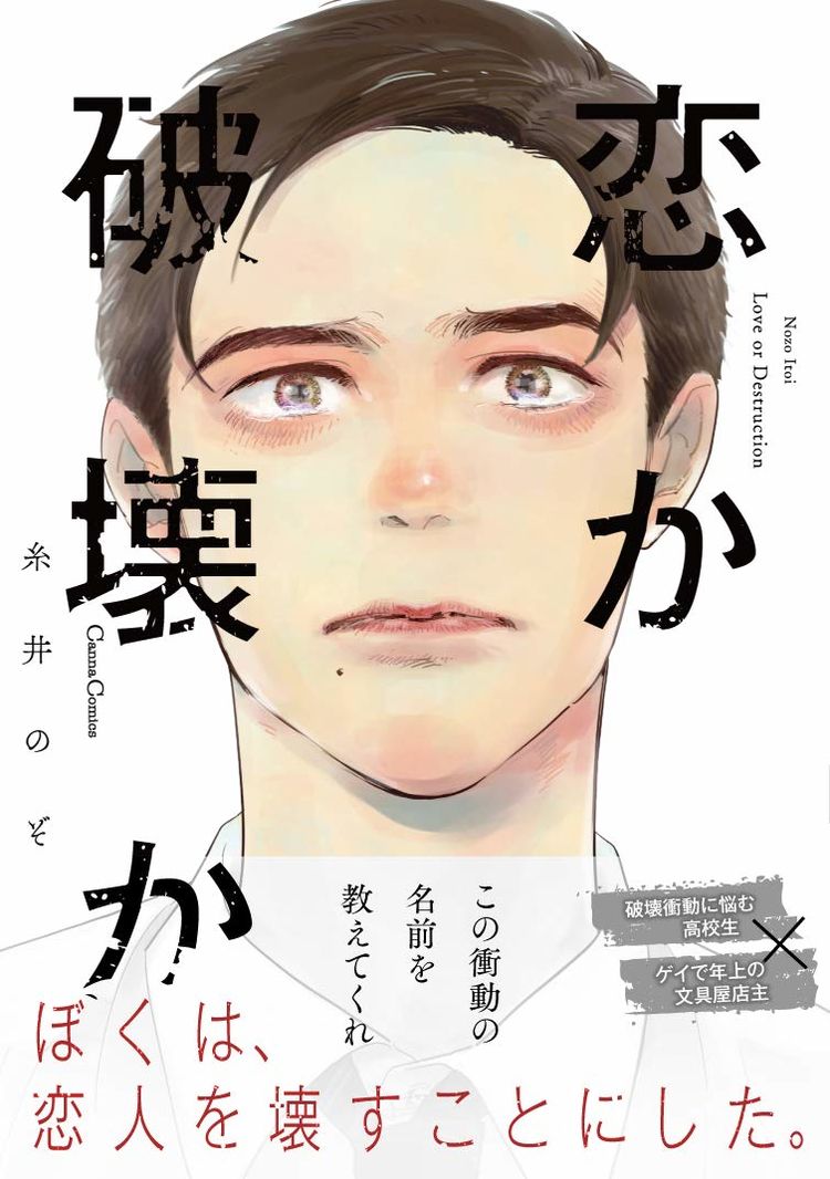 破壊衝動に悩む高校生 ゲイの文具屋店主 糸井のぞのbl 恋か破壊か ニコニコニュース