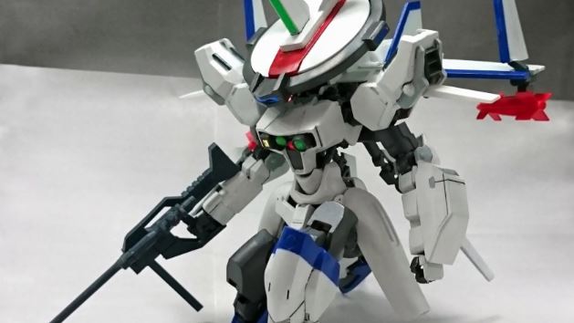 ガンプラ改造 で 機甲戦記ドラグナー を作ってみた 頭のセンサーの回転などギミックを盛り込み D 3 の特徴を見事に ニコニコニュース