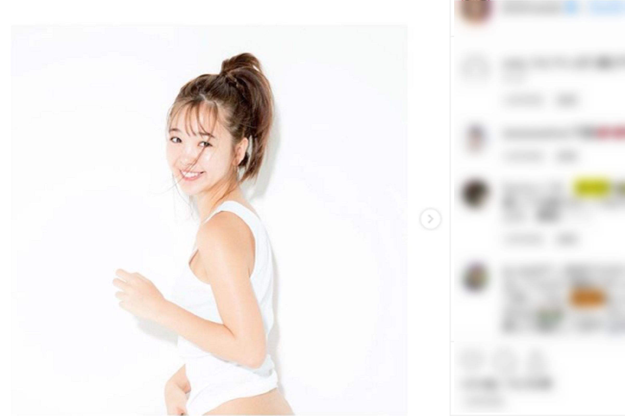 藤田ニコル 裸眼 すっぴん写真を公開 生クビレに 下履いてる と心配の声も ニコニコニュース