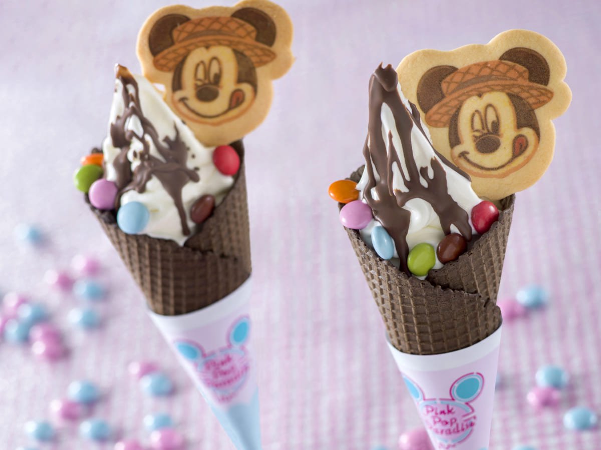 ポップでかわいいアイスクリームモチーフ 東京ディズニーリゾート Pink Pop Paradise グッズ メニュー ニコニコニュース