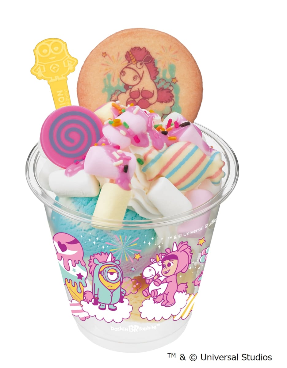 フラッフィ モチーフのゆめかわスイーツも サーティワン アイスクリーム ミニオン 31 ジャック ニコニコニュース