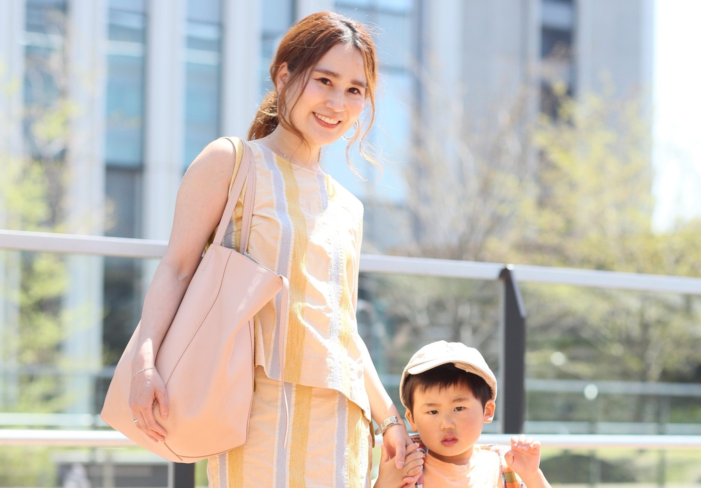 柄ものアイテム ストライプコーデvol 02 全国スナップ19 ニコニコニュース