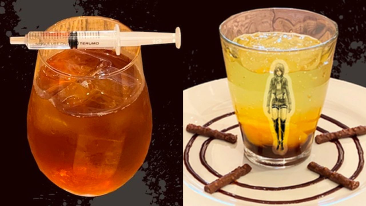 進撃の巨人 ｘ タワレコ エルヴィン ケニーから託された注射器付きメニューや Vr体験 が楽しめるコラボカフェ開催 ニコニコニュース