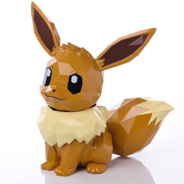 ポケモン イーブイやピカチュウたちがポリゴン風フィギュアに 全部集めたくなる愛らしさ ニコニコニュース