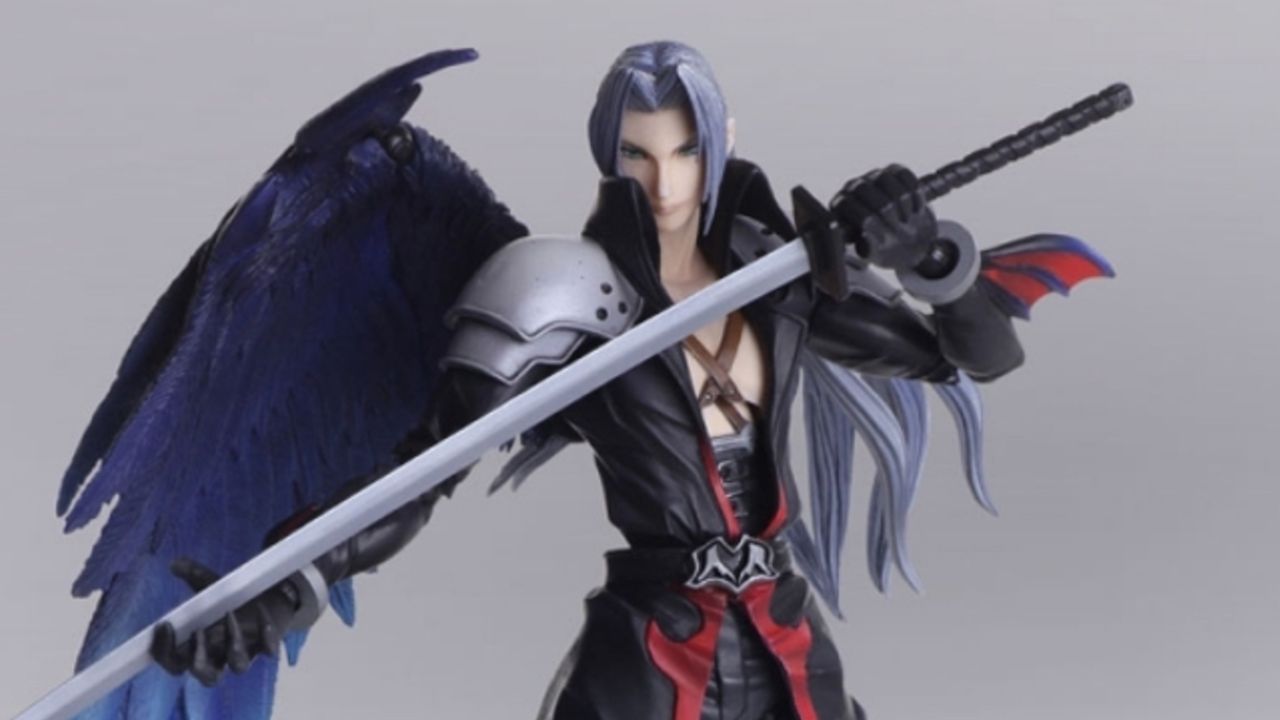 Ff7 セフィロスのアナザーフォームがフィギュアになって登場 存在感を放つ片翼 愛刀 正宗などが付属 ニコニコニュース