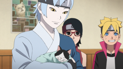 ミツキが子猫を預かることに Tvアニメ Boruto ボルト Naruto Next ニコニコニュース
