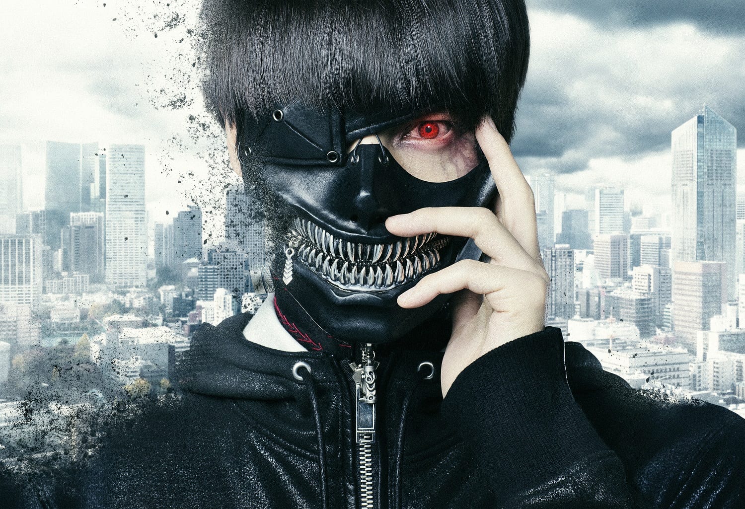 映画 東京喰種 トーキョーグール 人気アプリsnowの最強コラボ カネキマスク 赫眼姿で誰でも喰種化 ニコニコニュース