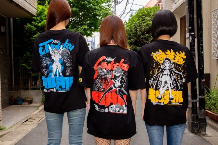 キルラキル コアチョコのコラボtが復刻 流子 マコ 皐月の3種 ニコニコニュース