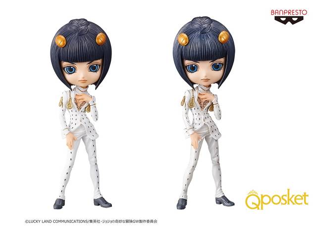 ジョジョ ジョルノ ブチャラティが可愛くデフォルメ Q Posketフィギュア新作登場 あの人気キャラも ニコニコニュース