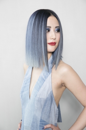全国のトップヘアスタイリストが集結 デニム特有の色味を再現したヘアカラーを披露 Fibreplex 2nd ニコニコニュース