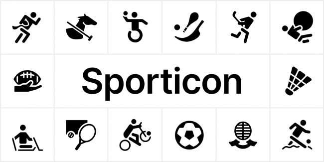 こんなスポーツまで Player デザインチームが無料で使える130種類のスポーツアイコンを公開 ニコニコニュース