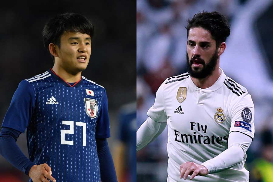 レアル久保 先輩mfイスコから レッスン 強烈チャージに耐え切れずよろめく一幕も ニコニコニュース