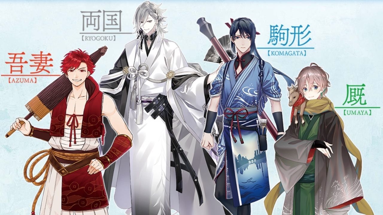 東京の橋を擬人化した ハシダンシ が本格始動 登場キャラクターのキャスト キャラボイスも公開 ニコニコニュース