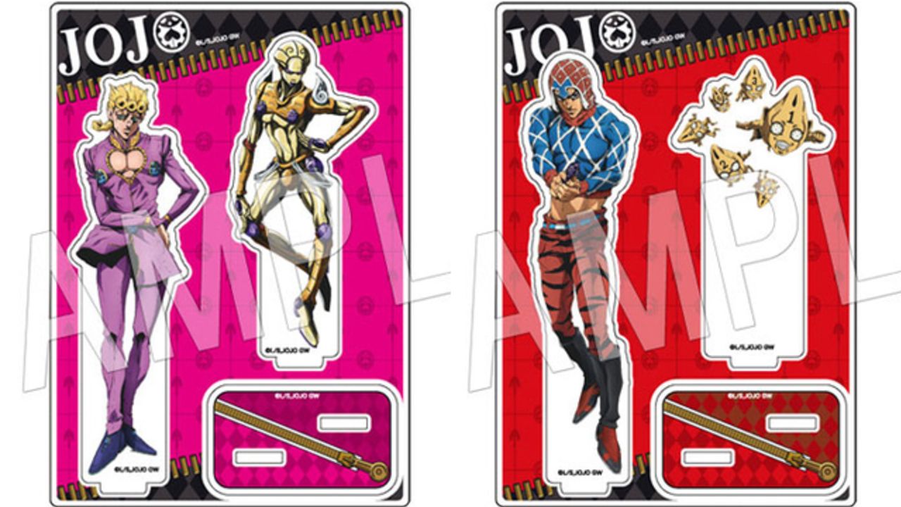 ジョジョの奇妙な冒険 黄金の風 Bigアクリルスタンド アクリルフィギュア ジョジョ 新たなる旅立ち Ver 4 パンナコッタ フーゴ 最高の品質の Bigアクリルスタンド