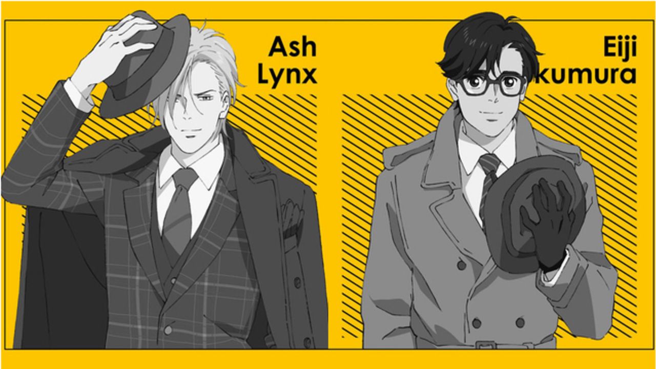 Bananafish フォーマル姿のアッシュと英二の描き下ろしイラストを使用したマグカップ クッションカバーが登場 ニコニコニュース