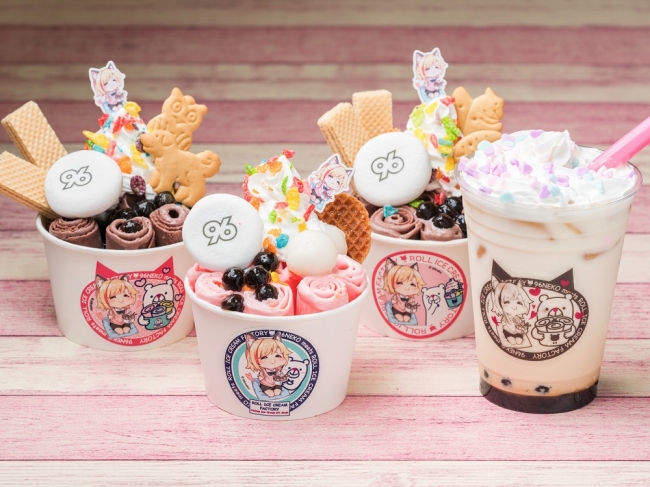 行列が絶えない ロールアイスクリームファクトリー が 人気の歌い手 96猫 と夢のコラボ 本人がトッピングを選んだ ニコニコニュース