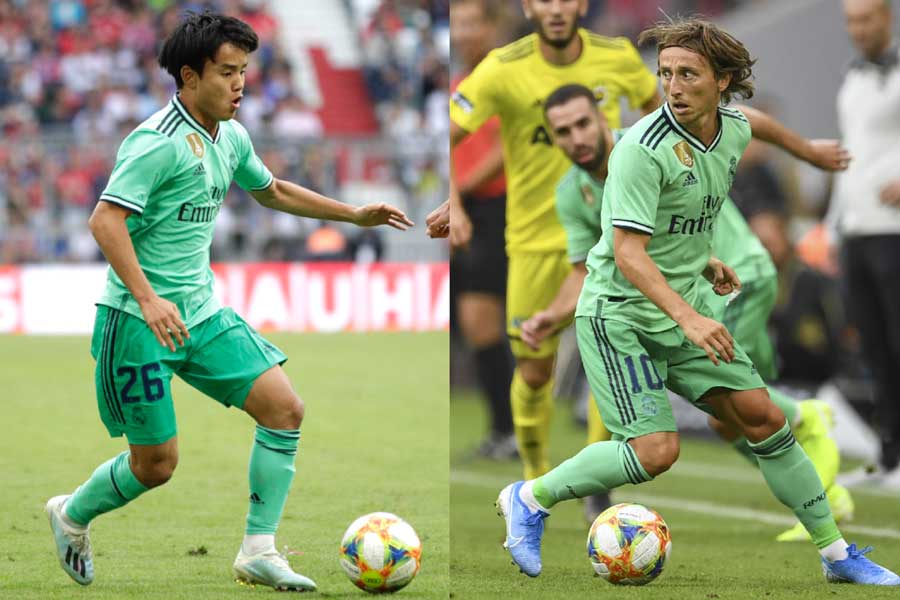 レアル久保が3人翻弄フェイント披露 モドリッチと 華麗パスワーク シーンに注目 ニコニコニュース