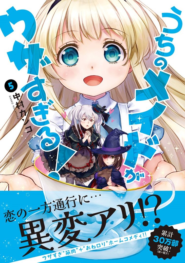 うちのメイドがウザすぎる つばめの眼帯の謎に迫る5巻 特典はすべて水着姿 ニコニコニュース