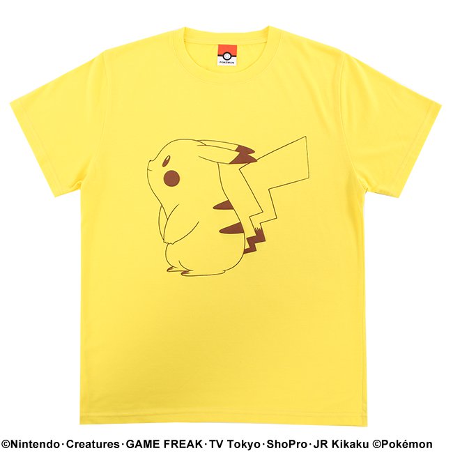 愛らしい横向きショット パニカムトーキョー ポケモン ピカチュウ カラーtシャツ ニコニコニュース