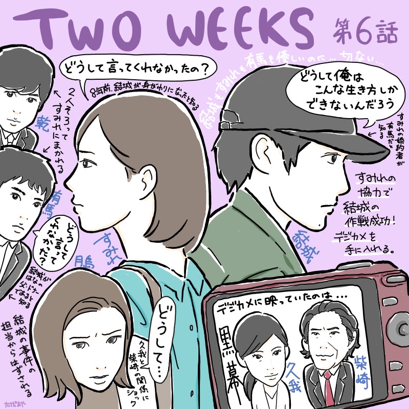 黒幕判明 Two Weeks 三浦春馬 三浦貴大 比嘉愛未のなんて切ない三角関係6話 ニコニコニュース