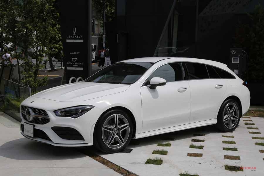 実車 新型m ベンツclaシューティングブレーク日本仕様 後席 荷室を撮影 ニコニコニュース