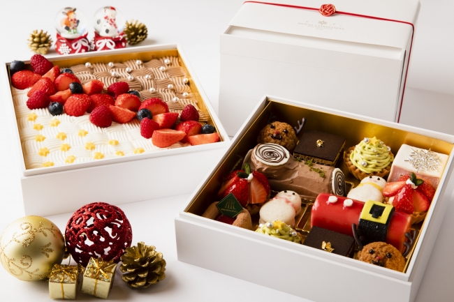 リーガロイヤルホテル京都 スノードームをイメージしたケーキや京都らしいお重箱にはいったケーキなどの クリスマスケーキ ニコニコニュース