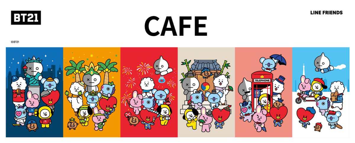 装いも新たに再び登場 レッグス Bt21カフェ19 World ニコニコニュース