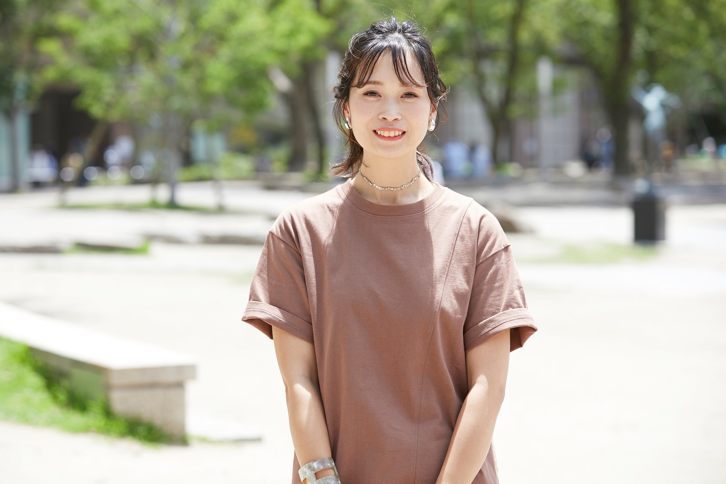 ナチュラル系も垢抜ける 流行りのアシンメトリーワンピにはリネン合わせで ニコニコニュース