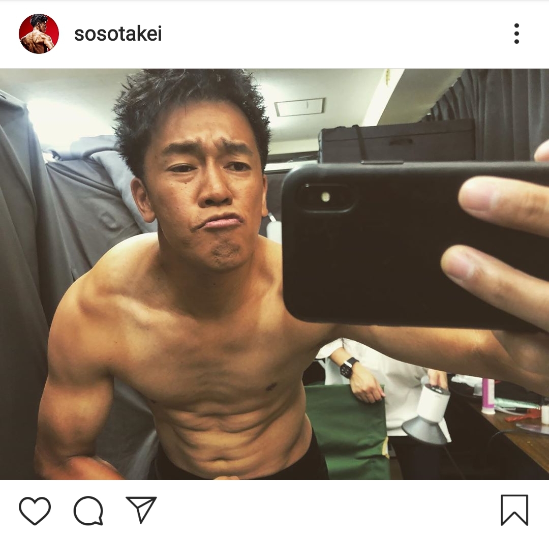 武井壮がダイエットを宣言 上裸自撮りに これで太ってるんか 基準が並じゃない と反響 ニコニコニュース