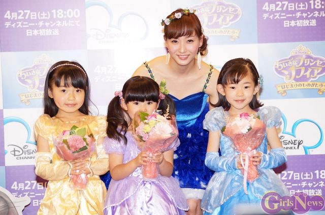 藤本美貴 ディズニーアニメ ちいさなプリンセス ソフィア で声優に挑戦 大人と子供一緒に楽しめます とアピール ニコニコニュース