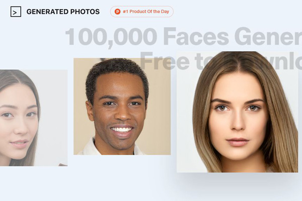 Aiが生成した 実在しない人の顔写真 10万枚がフリー素材として公開される ニコニコニュース