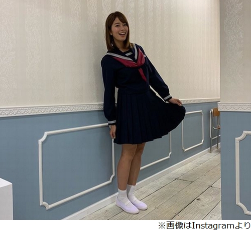 稲村亜美のセーラー服姿に かわいい 大好き ニコニコニュース