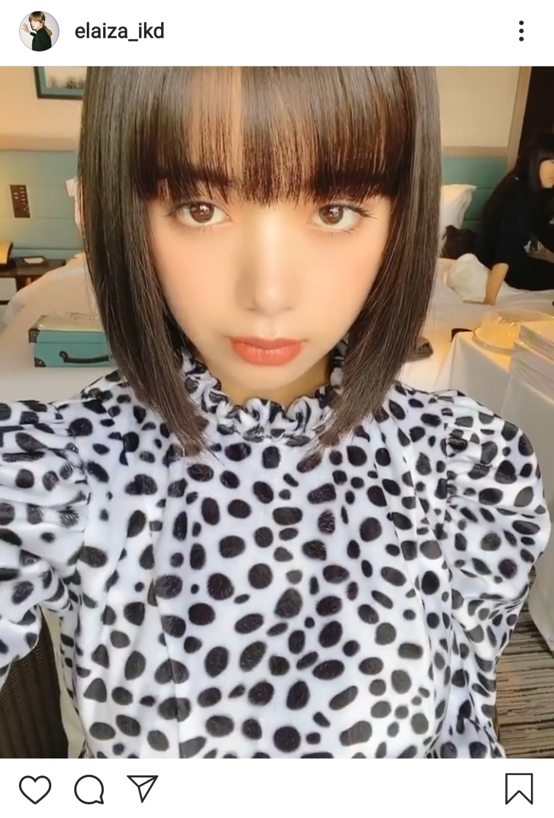 やっぱりぱっつんが落ち着く 池田エライザの美しすぎるヘアメ動画にファン悶絶 ニコニコニュース