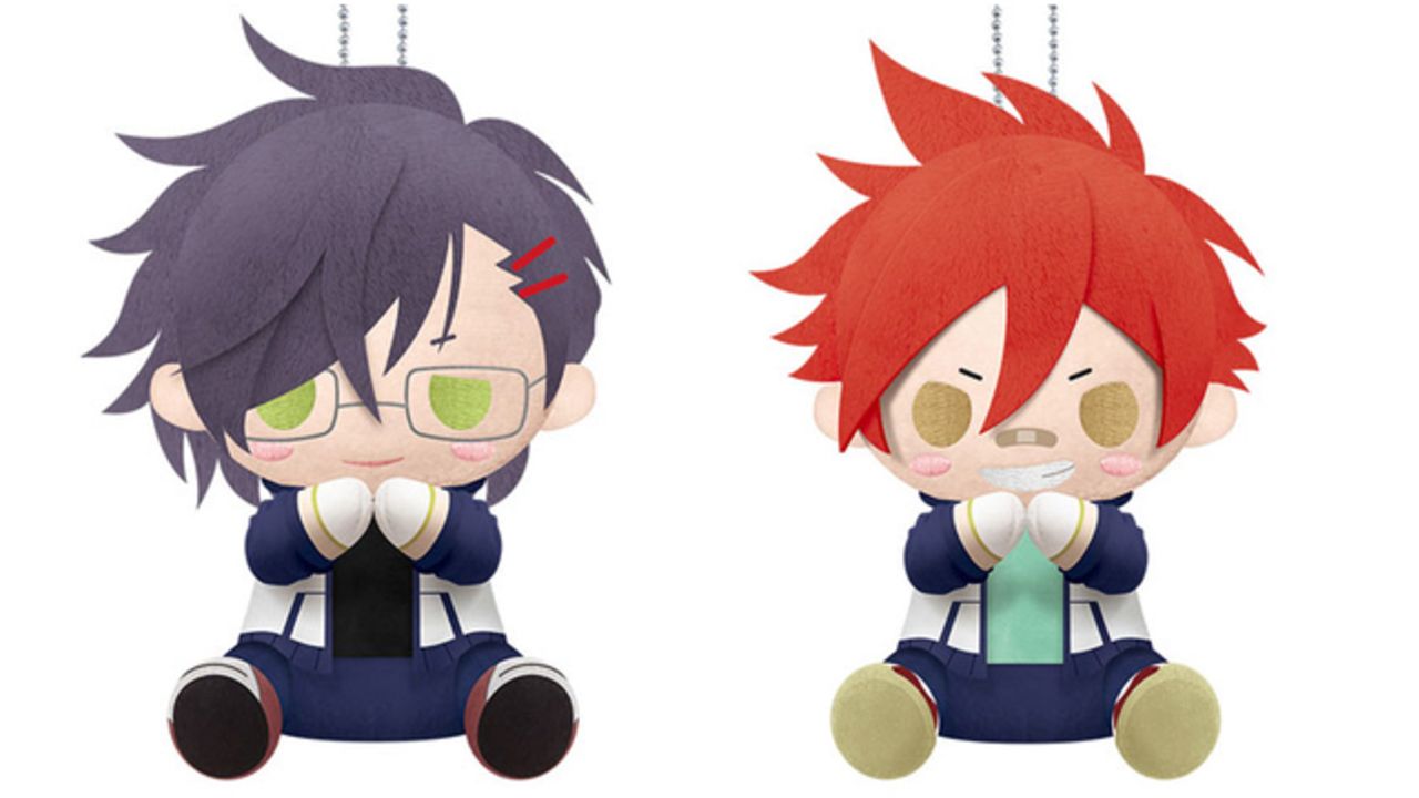 刀剣男士が ぴたっ と寄り添う 刀剣乱舞 愛染国俊 明石国行 鯰尾藤四郎 蜻蛉切のぬいぐるみマスコットが登場 ニコニコニュース