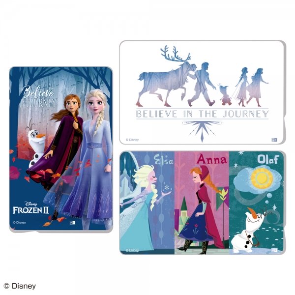 エルサやアナ オラフデザイン イングレム ディズニー アナと雪の女王2 Icカードステッカー ニコニコニュース