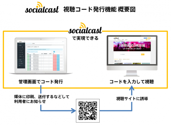 シリアルコードを入力した人だけが動画を視聴できる 動画cmsソーシャルキャスト 新バージョンで機能を追加 ニコニコニュース