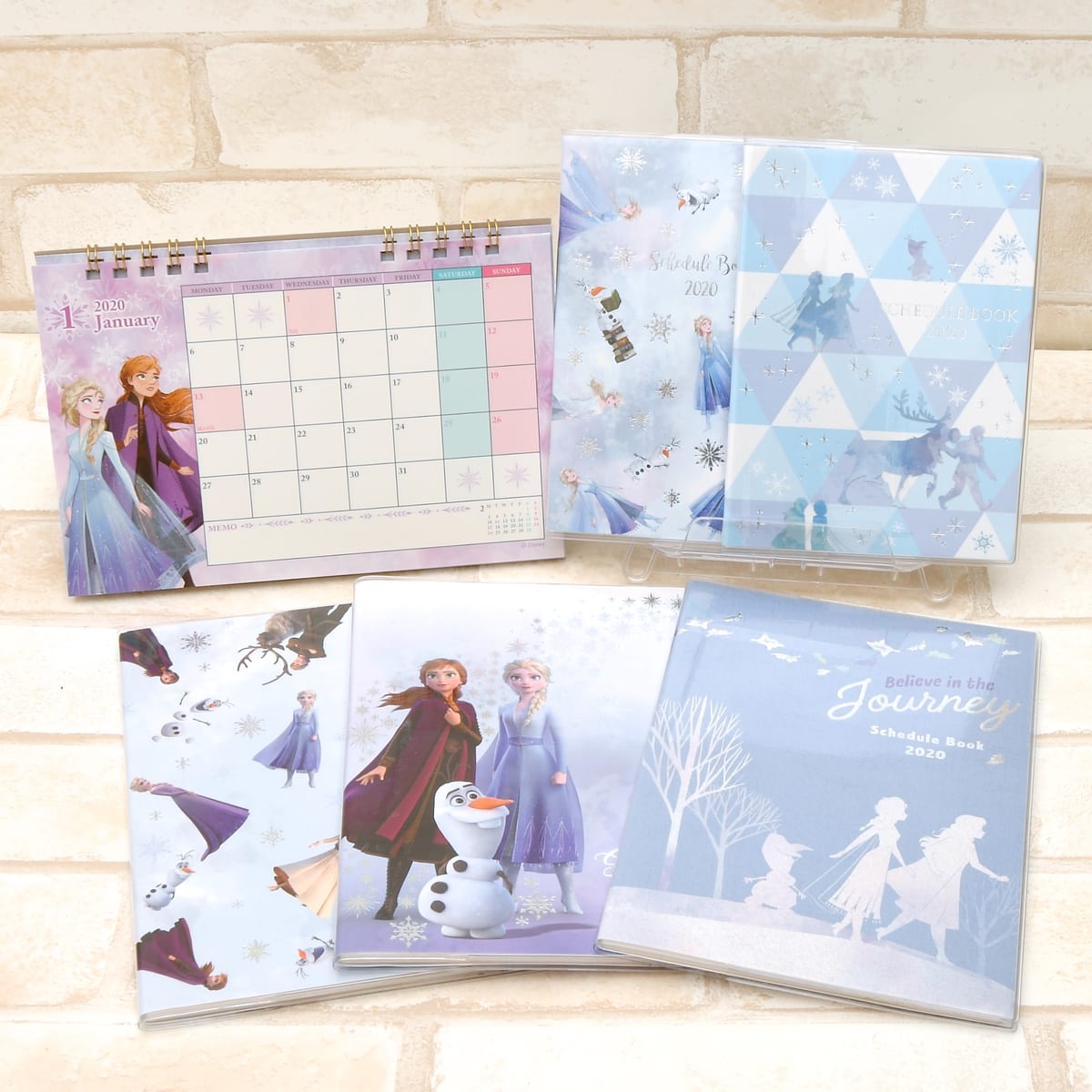 大人かわいい手帳 カレンダー サンスター文具 ディズニー アナと雪の女王2 グッズ ニコニコニュース