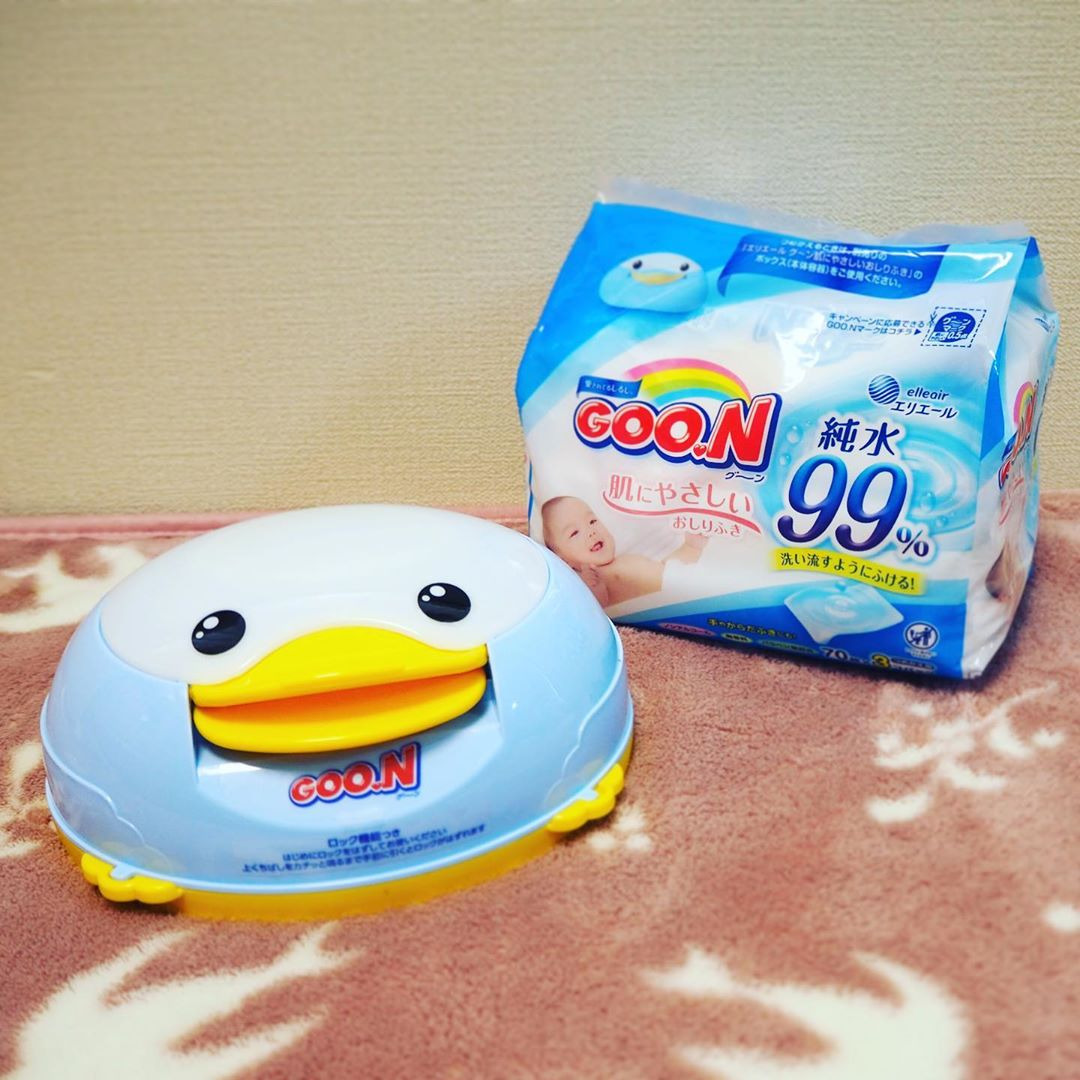 グーン おしりふき ディズニー ツムツム まとめ売り - おむつ用品