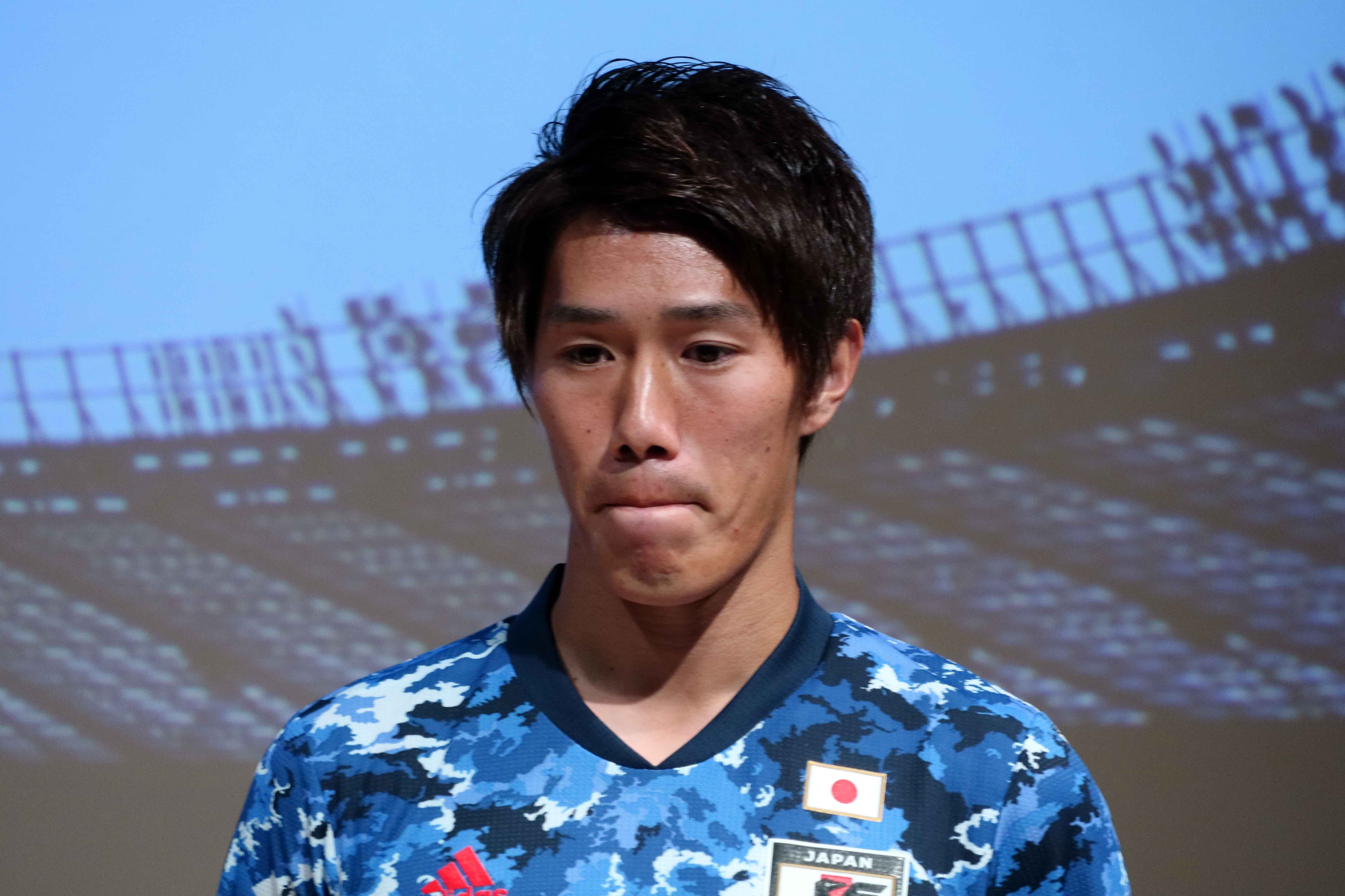 サッカー日本代表新ユニフォーム発表 コンセプトは 日本晴れ ニコニコニュース