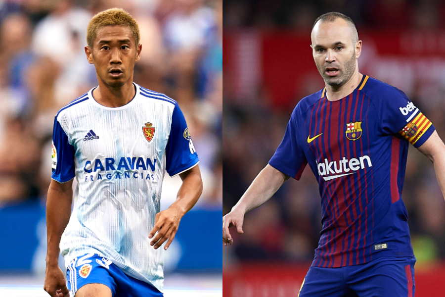 バルセロナの時に 香川真司 憧れの名手イニエスタと 夢の顔合わせ に本音 ニコニコニュース