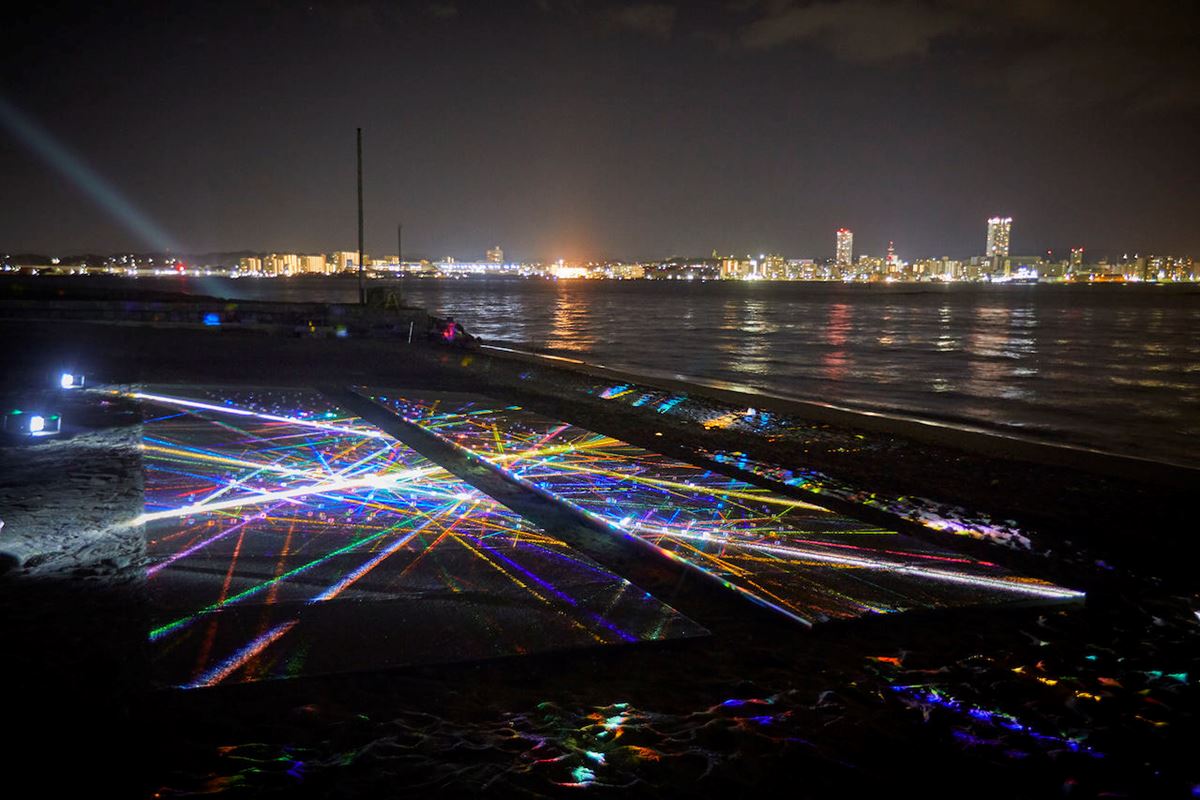 暗闇の無人島で 自然とアートを体感 Sense Of Island 感覚の島 暗闇の美術島 ニコニコニュース