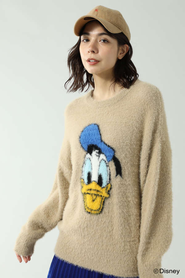ドナルドダックデザインのニットが登場 Rose Bud ディズニー アパレルグッズ ニコニコニュース