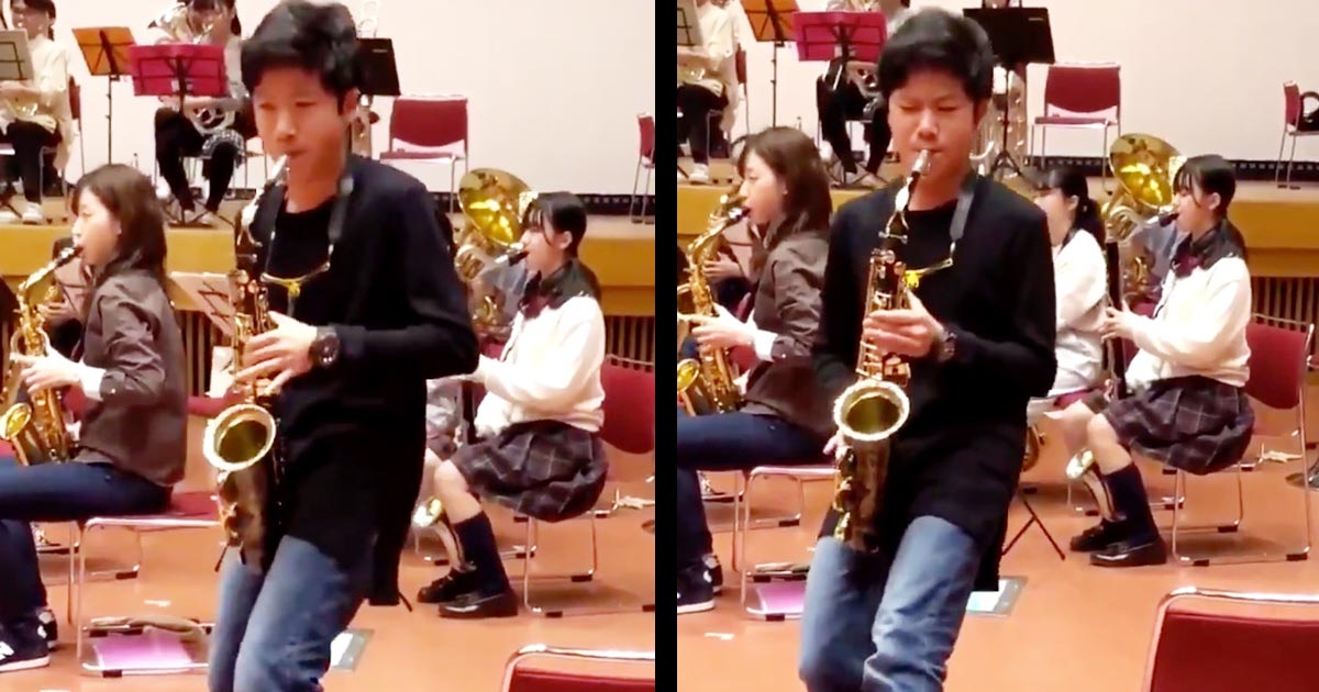 鳥肌 惚れてしまう 中学生がサックスで演奏する 宝島 のソロが上手すぎると話題に ニコニコニュース