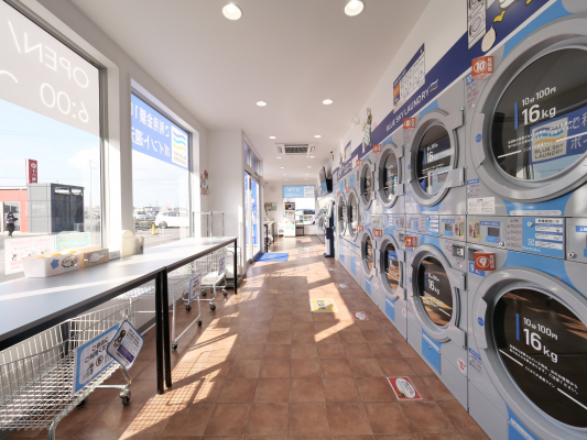 株式会社ジーアイビーが展開するコインランドリー ブルースカイランドリー ニコニコニュース