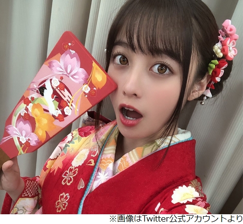 橋本環奈の晴れ着姿にファン歓喜 かわいさエグい ニコニコニュース