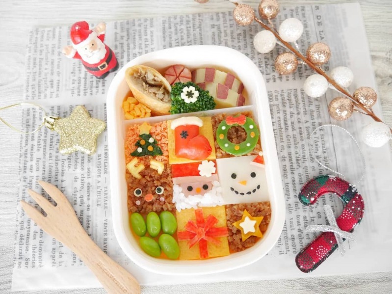 キャラ弁トレンドはモザイク弁当 クリスマスアレンジまとめ ニコニコニュース