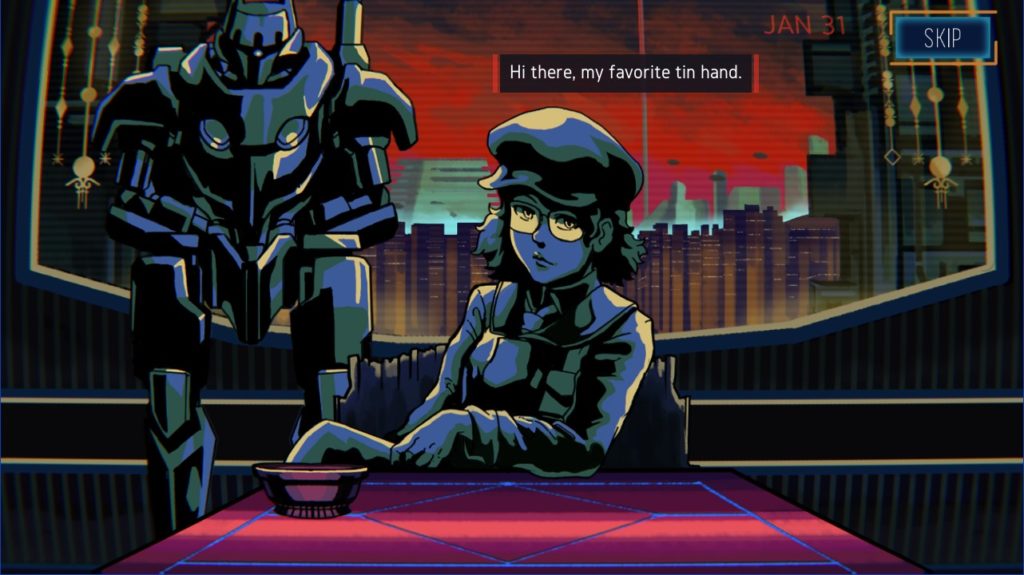 サイバーパンク世界で占い師として預言を授けるゲーム Divination が12月13日steamで発売 マザーコンピ ニコニコニュース