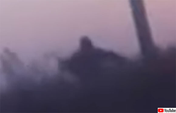 ロシアのビッグフット しかもメス 謎の生き物が走る姿が目撃される ニコニコニュース